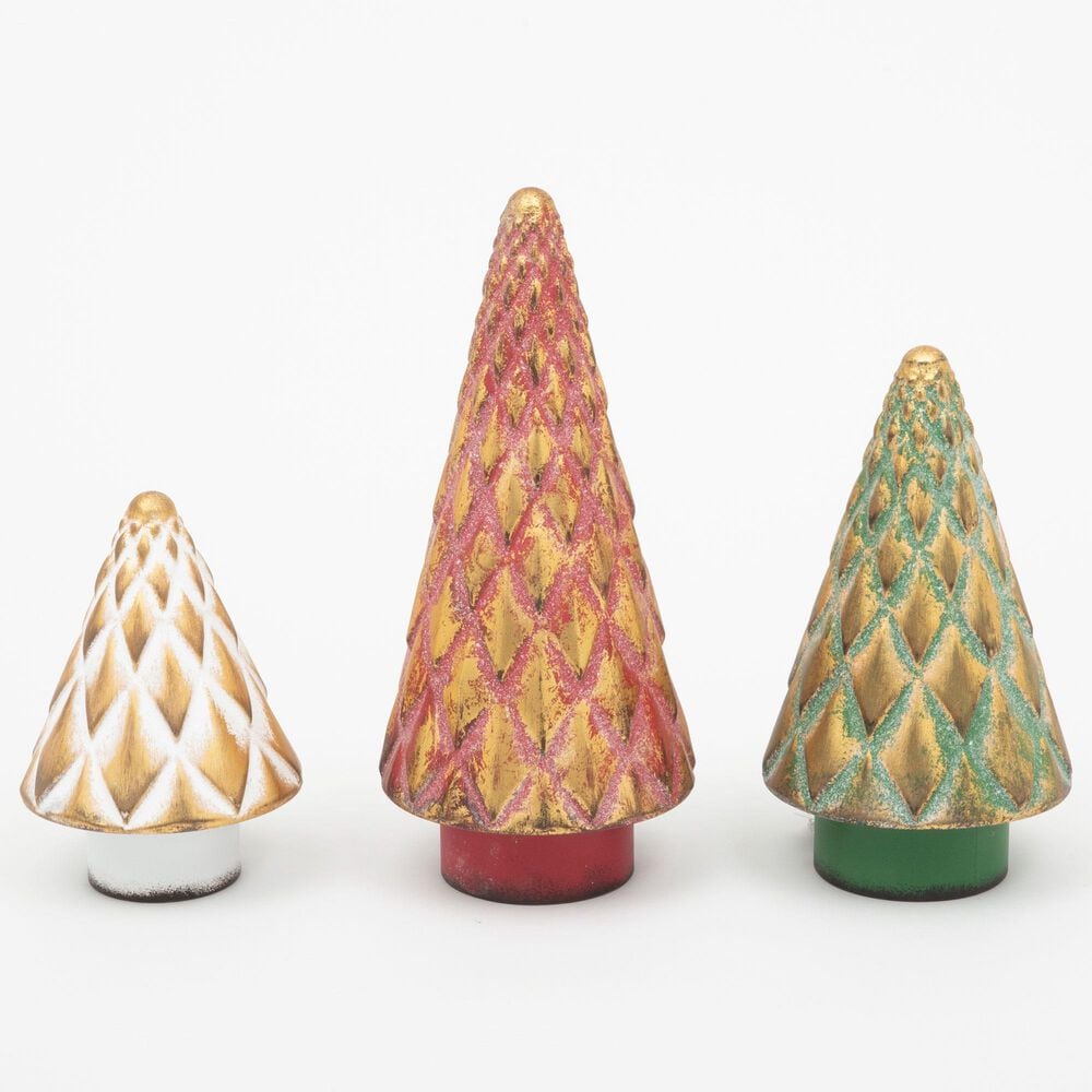 The Gerson Company 3-Piece Metal Tree Decor Set in Assort, , large