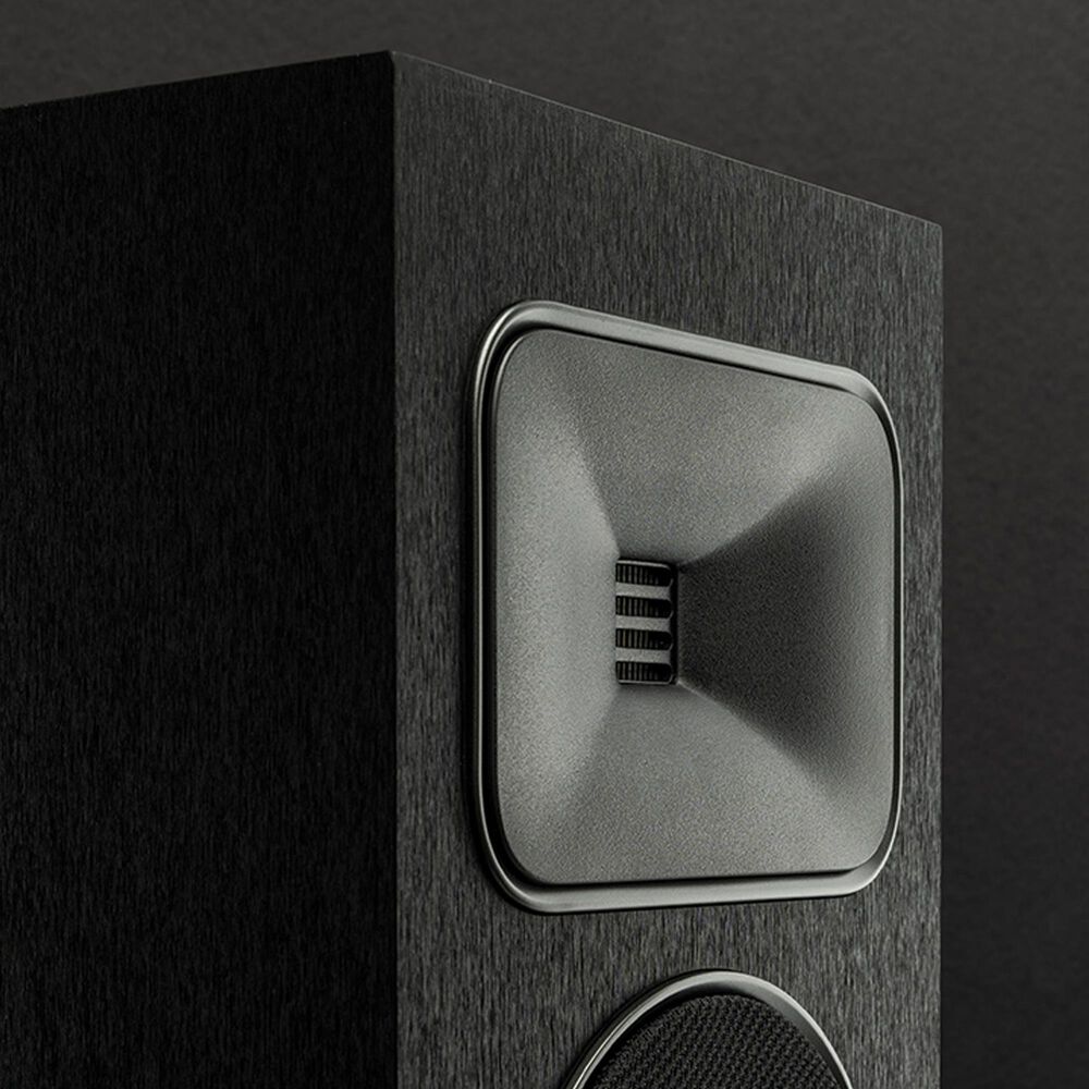 Martin Logan Motion Foundation Bookshelf Speaker and Amplifier in Black and Space Gray, , large