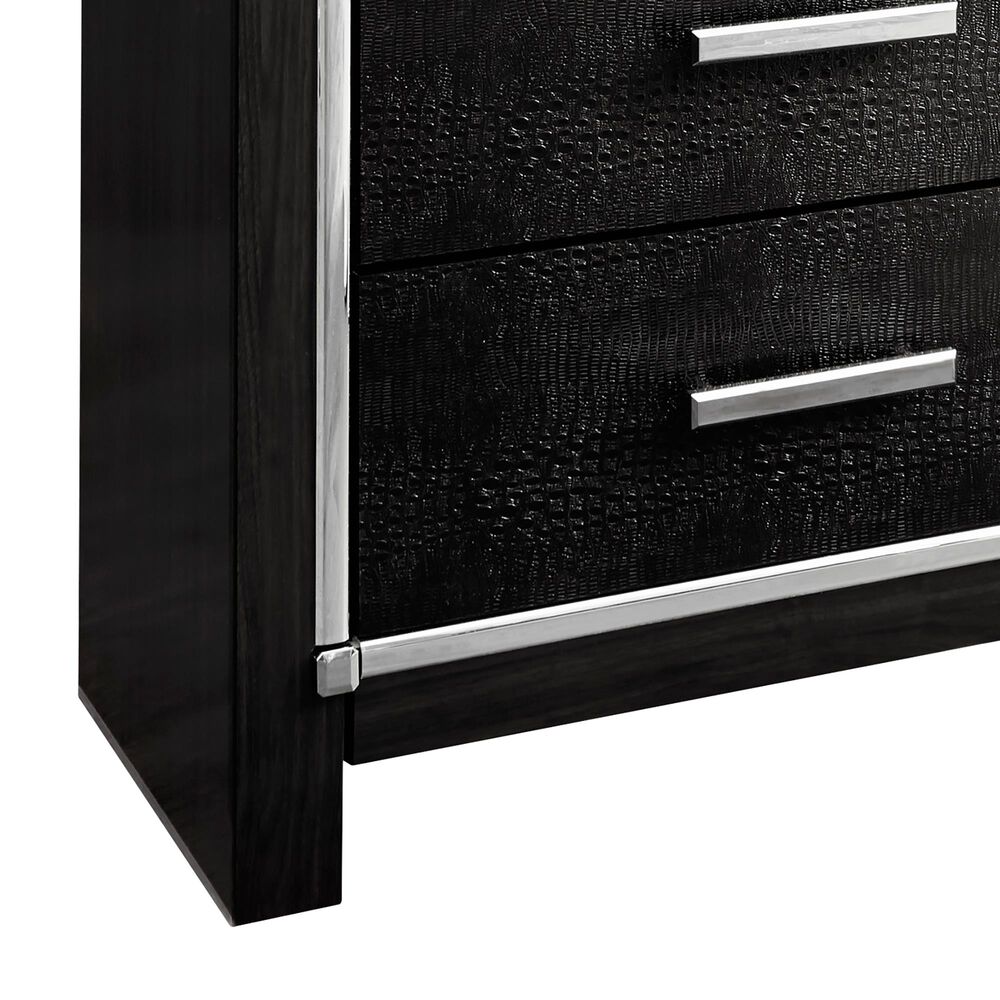 Signature Design by Ashley Kaydell 4 Piece Queen Bedroom Set in Dark Gray, , large