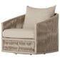 Four Hands Solano Porto Outdoor Swivel Chair in Faye Sand, , large