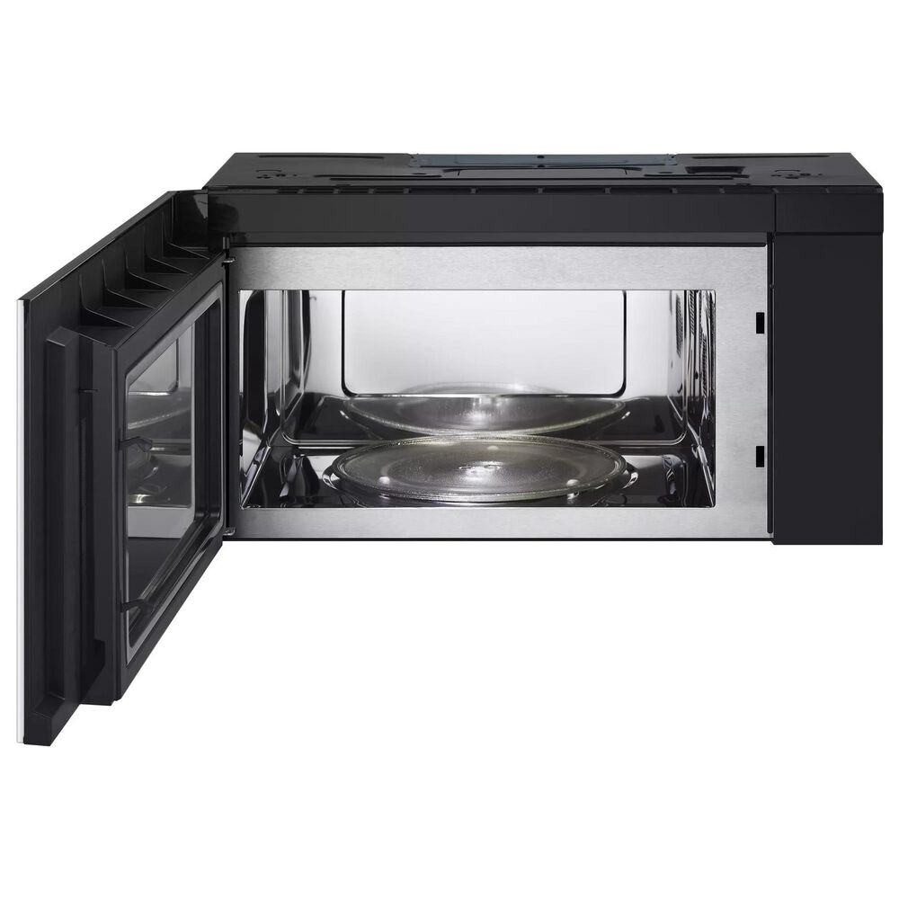 LG Studio 1.7 Cu. Ft. Over-The-Range Microwave Oven with Air Fry in Essence White, , large