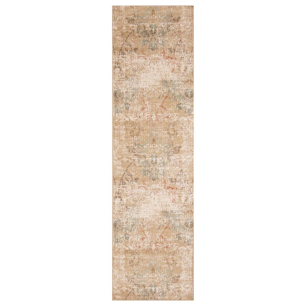 Kas Oriental Rugs Heritage Damask 2"2" x 7"11" Champagne Runner, , large