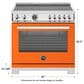 Bertazzoni Professional 5.7 Cu.Ft. Induction Range with Convection and Self-Cleaning in Arancio, , large