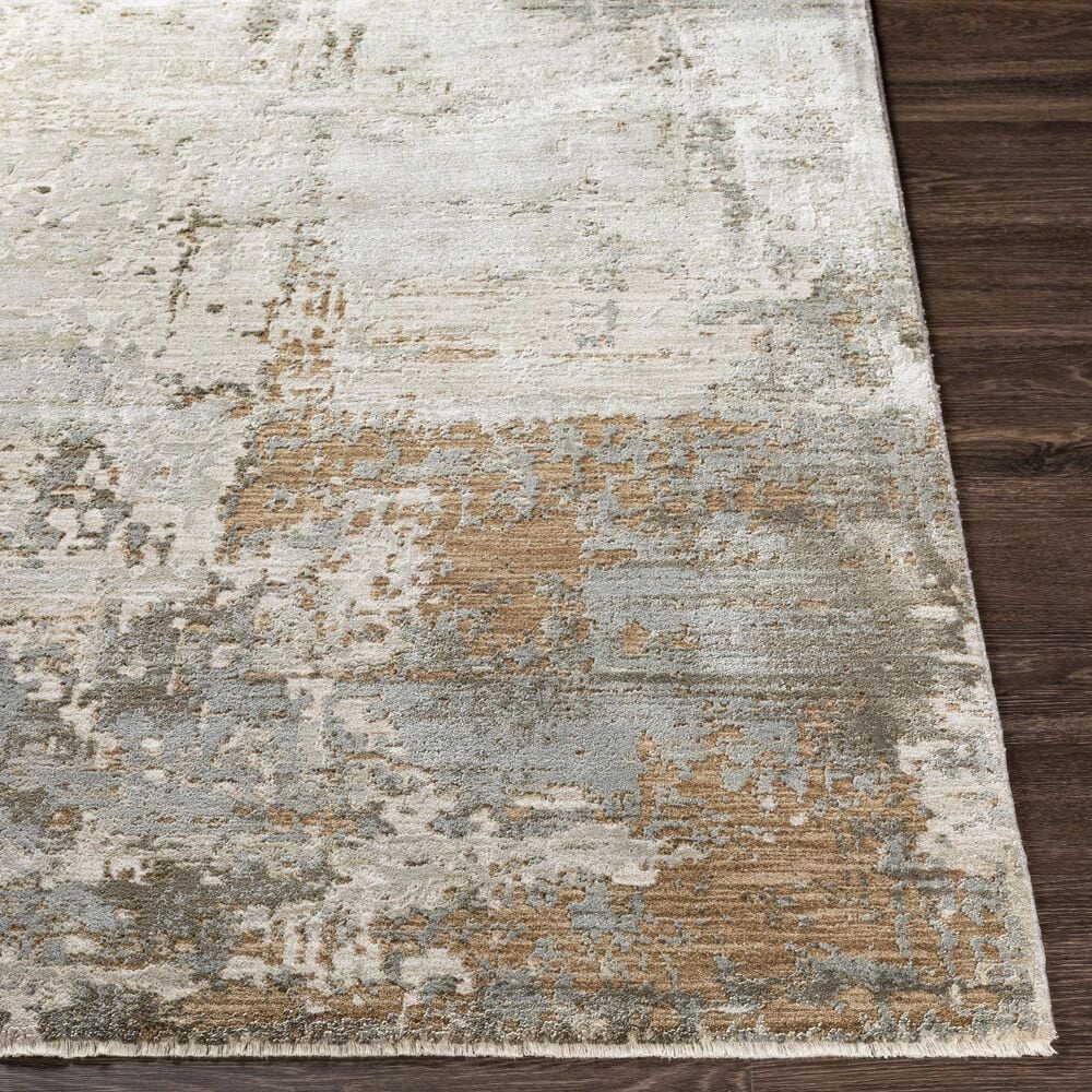Surya Brunswick 9&#39; x 12&#39;2&quot; Sage, Brown, Gray, White and Teal Area Rug, , large