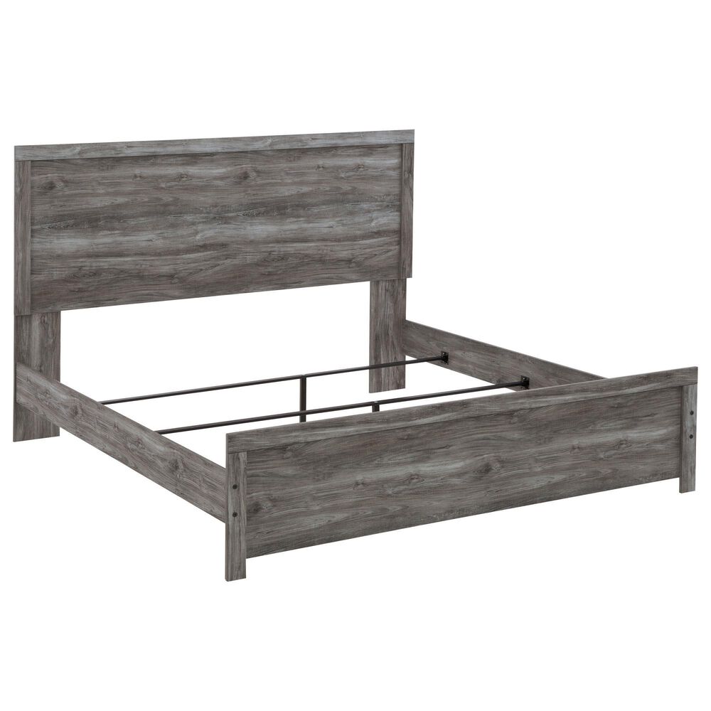 Ashley Bronyan 4-Piece King Bedroom Set in Dark Gray, , large