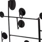 Maple and Jade 20" x 42" Glam Abstract Wall Decor in Matte Taupe and Silver, , large