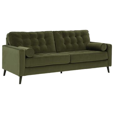 37B Reveon Lakes Stationary Sofa in Olive Velvet, , large