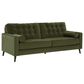 37B Reveon Lakes Stationary Sofa in Olive Velvet, , large