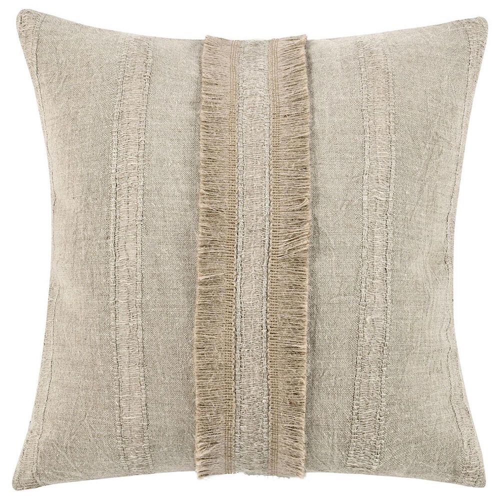 Classic Home Valley 22" Square Throw Pillow in Natural, , large