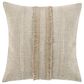 Classic Home Valley 22" Square Throw Pillow in Natural, , large