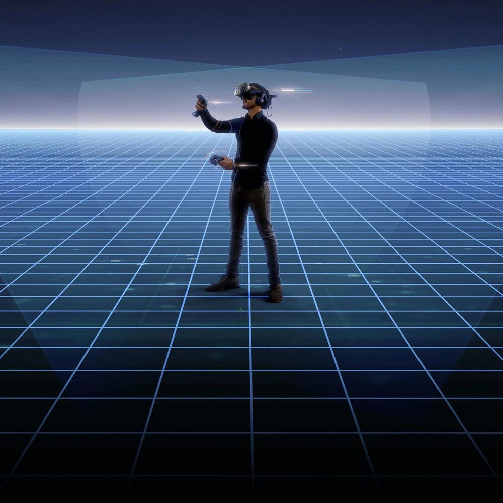 HTC Vive Pro 2 Virtual Reality System in Black, , large