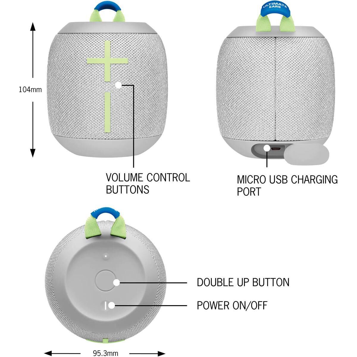 Ultimate Ears Wonderboom 3 Gray NFM