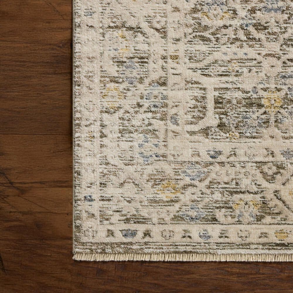 Loloi Clarisse Olive and Ivory 7&#39;10&quot; Round Area Rug, , large