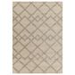 Surya Gavic 2" x 3" Medium Gray, Ivory and Light Beige Area Rug, , large