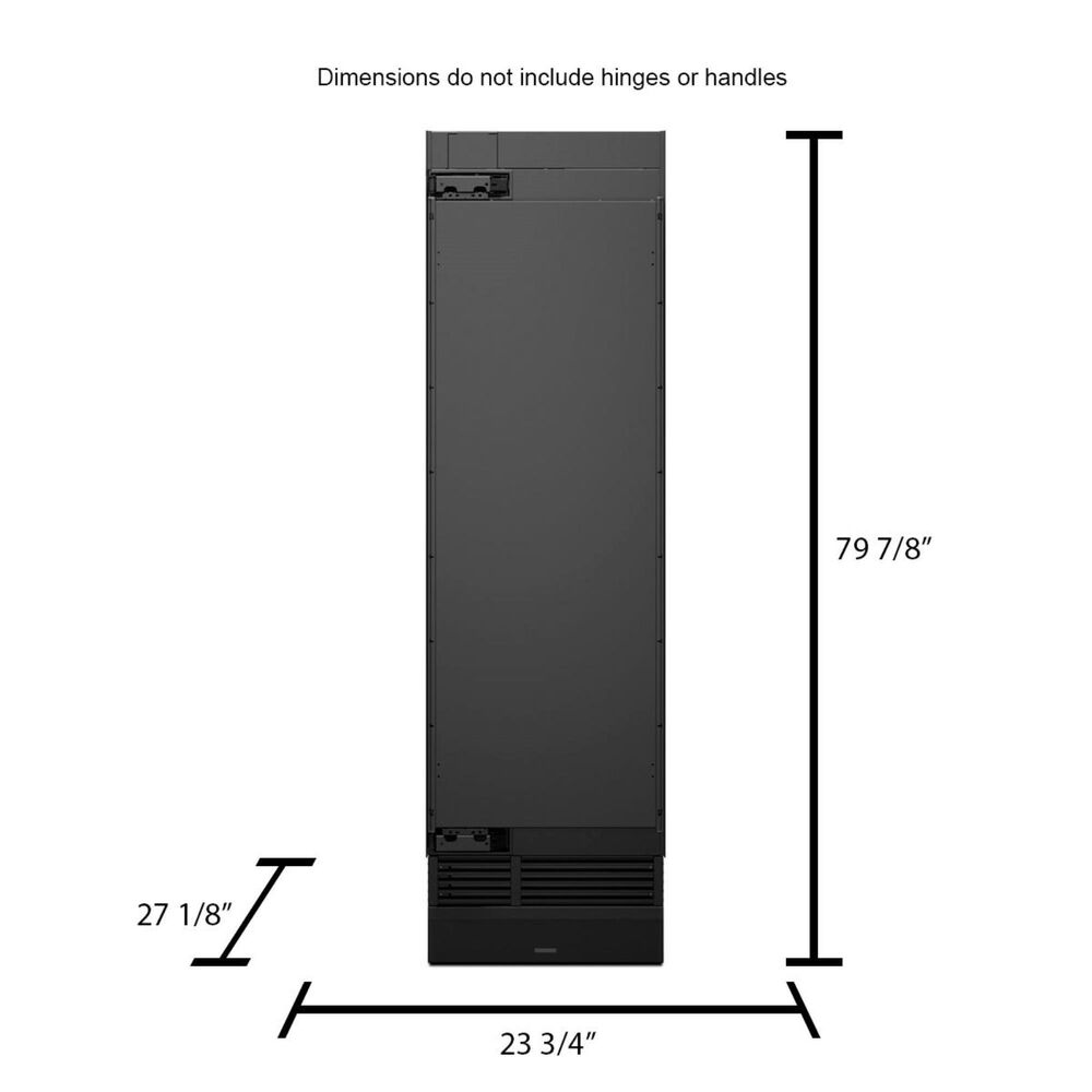 Jenn-Air 24&quot; Built-In Freezer Column Left Hand Door Swing Panel Ready, , large