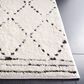 Safavieh Melody MEL102A 2"2" x 8" Ivory and Black Runner, , large