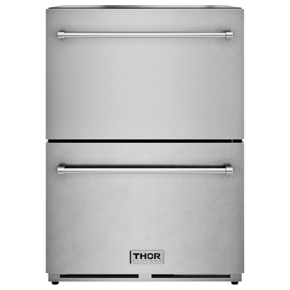 Thor Kitchen THOR 24 Inch Indoor Outdoor Freezer Drawer - Stainless Steel, , large
