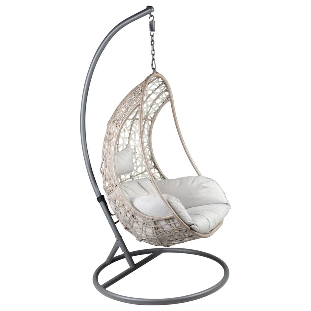 Crystal City Cayden Basket Chair in Charcoal, , large