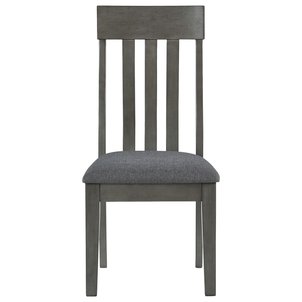 Ashley Hallanden 6-Piece Rectangular Dining Set in Antiqued Gray, , large