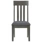 Ashley Hallanden 6-Piece Rectangular Dining Set in Antiqued Gray, , large