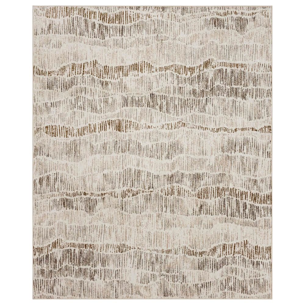 Drew and Jonathan Home Milestones Antelope Canyon 8" x 10" Grey Area Rug, , large