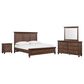 Riva Ridge Oxford 4 Piece King Panel Storage Bedroom Set in Cocoa with AC Outlets and USB Ports, , large