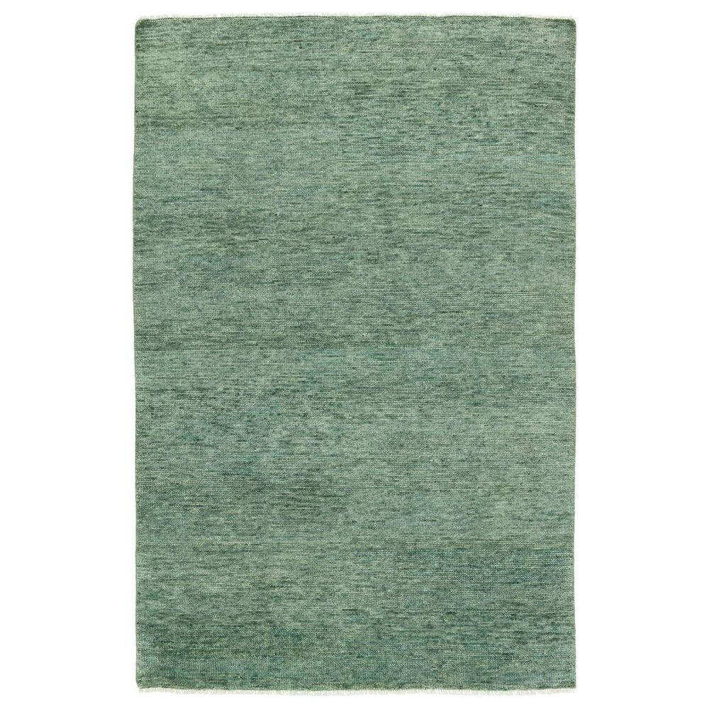 Jaipur Saga Origin 10" x 14" Agave Green Area Rug, , large