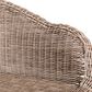 Hearth and Haven Ladd Outdoor Faux Wicker Barstool with Black Metal Frame in Light Brown (Set of 2), , large
