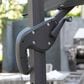 Furniture of America Zora 10" LED Bulb Double Top Octagon Patio Umbrella with Base in Gray, , large