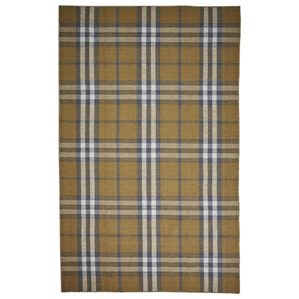 Feizy Rugs Crosby 0565F 5' x 8' Gold Area Rug, , large