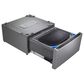LG 2PC 5.0 Cu. Ft. Front Load Smart WashCombo All-in-One Washer/Dryer & 27" SideKick Pedestal Washer in Graphite Steel, , large