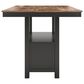Ashley Wildenauer Counter Height Dining Table and 6 Counter Stools, , large