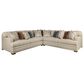 Huntington House 3-Piece Sectional in Tan, , large
