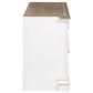 Liberty Magnolia Manor Entertainment Center in White with Antique Finish, , large