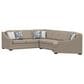 England Furniture Thomas 3-Piece Stationary Left Arm Facing Sectional in Living Large Tobacco, , large