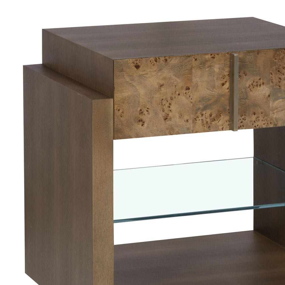 Vanguard Furniture Nova 1 Drawer Nightstand in Saddle, , large
