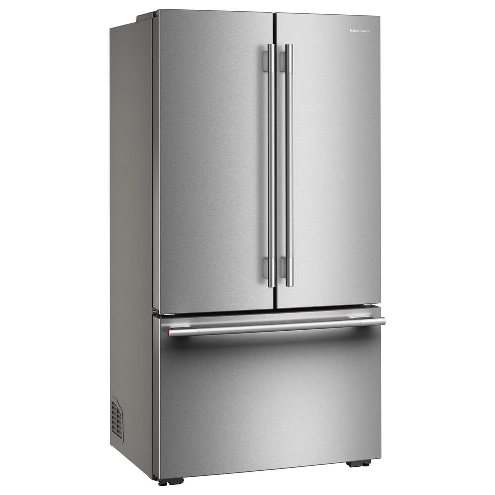 KitchenAid 25 Cu. Ft. Counter-Depth French Door Refrigerator in PrintShield Stainless, , large