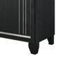 Crown Mark Charlie 71" TV Stand in Charcoal, , large