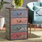 Baxton Studio Amandine 4-Drawer Accent Storage Cabinet in Multicolor, , large