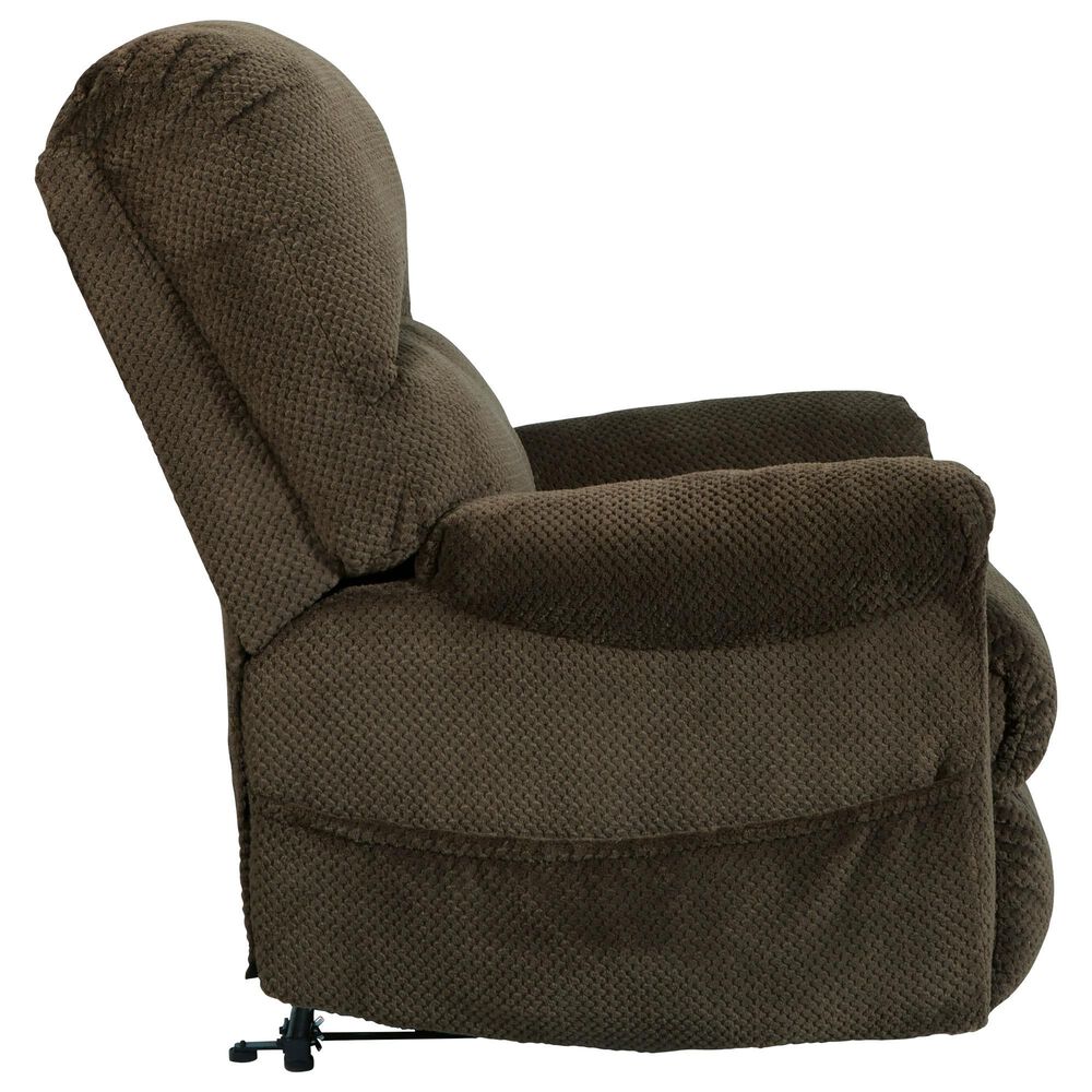 Signature Design by Ashley Shadowboxer Power Lift Recliner in Chocolate, , large