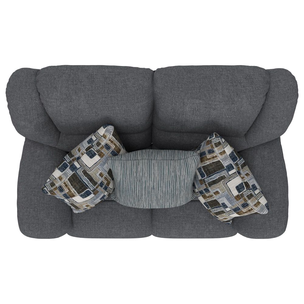 Catnapper Trifecta Power Reclining Rocking Loveseat in Smoke, , large