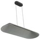Golden Lighting Faroe 43" 1-Light LED Pendant in Flecked Black and Grey, , large