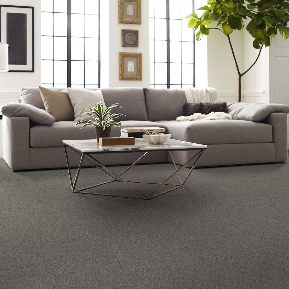 Shaw Aurora Sky Carpet in Century Taupe, , large