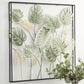 Maple and Jade 30" x 30" Tall Cut-Out Leaf Wall Decor with Intricate Laser Cut Designs in Black and Green, , large