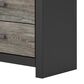 Ashley Broachmyn 5 Drawer Chest in Warm Gray and Matte Black, , large