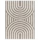 Surya Rodos Geometric 5"3" x 7" Charcoal, White,Sage Area Rug, , large