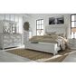 Ashley Kanwyn 4 Piece King Bedroom Set in Distressed Whitewash, , large