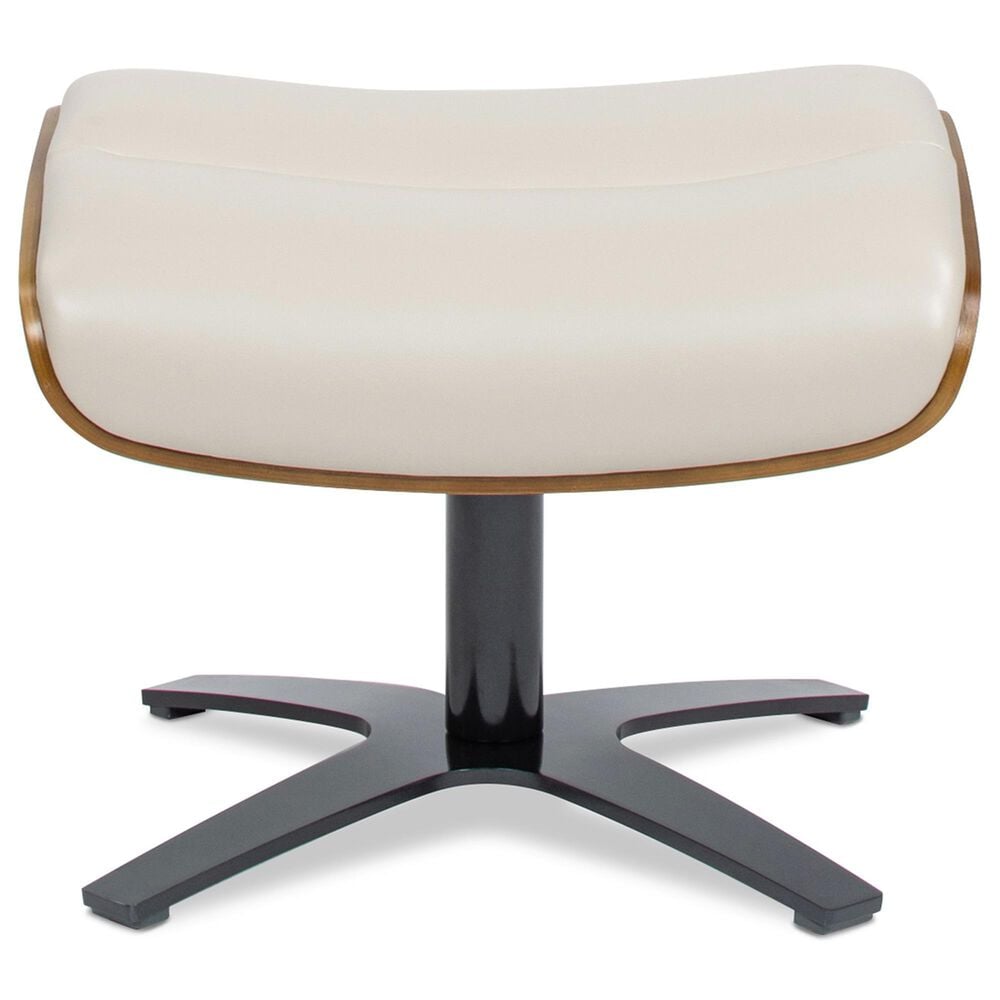 Jennifer Taylor Home Jovan Ottoman in Pastel Beige, , large