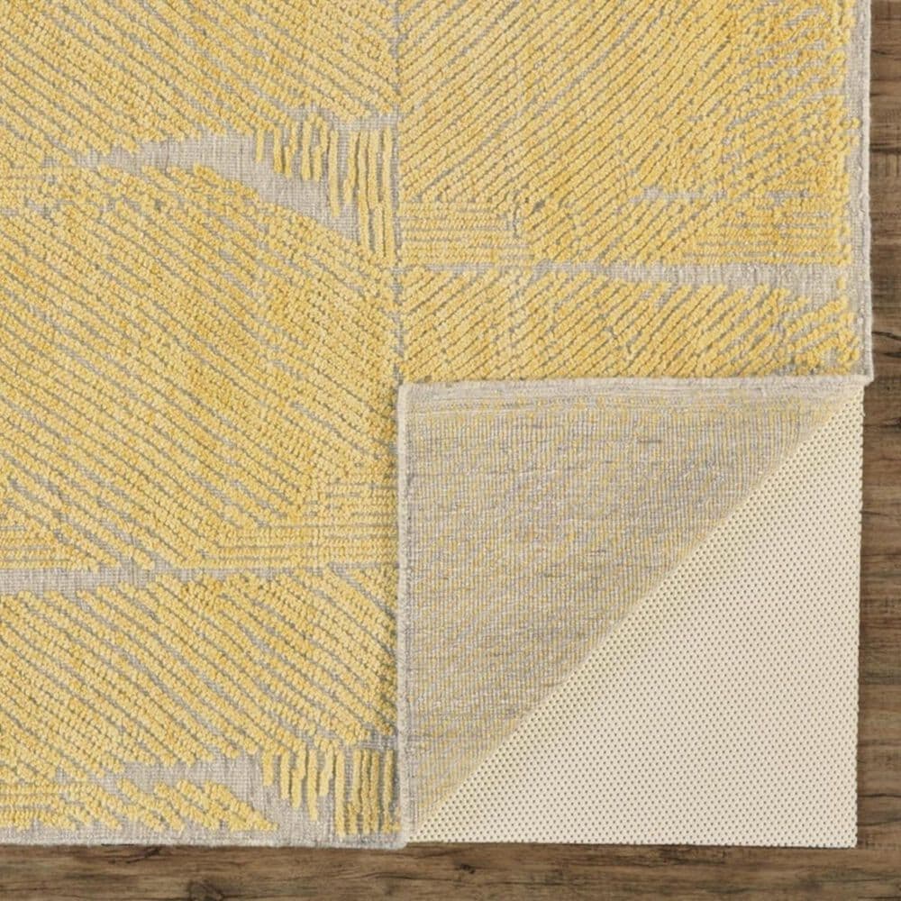 Feizy Norah 6303F 7&#39;9&quot; x 9&#39;9&quot; Gold Area Rug, , large
