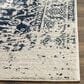 Safavieh Madison MAD603D 4" Square Cream and Navy Area Rug, , large
